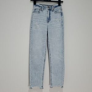 American Eagle comfort stretch 24x28 highest rise 90s boyfriend jeans